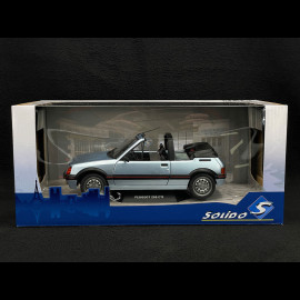 Peugeot 205 CTi 1989 Topaz Blue Metallic 1/18 Solido S1806203