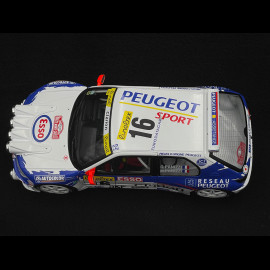 Peugeot 306 Maxi n° 16 Rallye Monte Carlo 1992 1/18 Solido S1808303