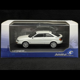 Audi S2 Coupé 1992 Pearl White 1/43 Solido S4312202