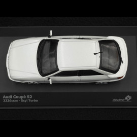 Audi S2 Coupé 1992 Pearl White 1/43 Solido S4312202