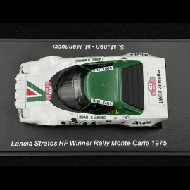 Lancia Stratos HF n° 14 Sieger Rallye Monte Carlo 1975 1/43 Spark S9078