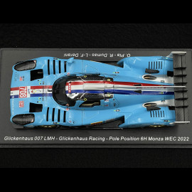 Glickenhaus 007 LMH n° 708 Pole Position 6h Monza 2022 1/43 Spark S8229
