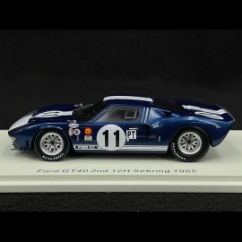 Ford GT40 n° 11 2. 12h Sebring 1965 1/43 Spark US250