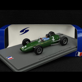 Jim Clark Lotus 32 n° 2 Winner GP Pau 1964 F2 1/43 Spark SF286