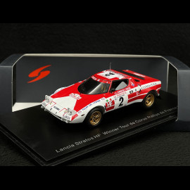 Lancia Stratos HF n° 2 Sieger Tour de Corse 1974 1/43 Spark S9074