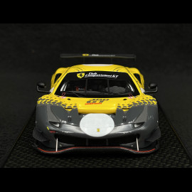 Ferrari 488 GT Modificata 2020 Yellow / Gray 1/43 BBR Models BBRC255