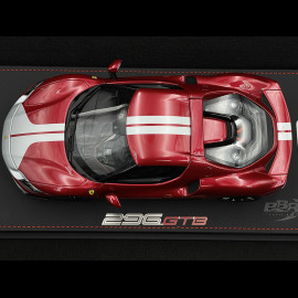 Ferrari 296 Assetto Fiorano 2021 Imola Metallic Red 1/18 BBR Models P18211B