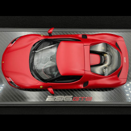 Ferrari 296 GTB 2021 Matt Red F1 75 1/18 BBR Models P18210F1-75