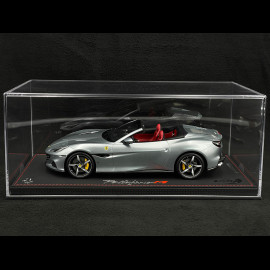 Ferrari Portofino M Spider 2021 Argento Titanio 1/18 BBR Models P18193l