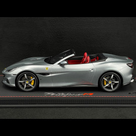 Ferrari Portofino M Spider 2021 Argento Titanio 1/18 BBR Models P18193l