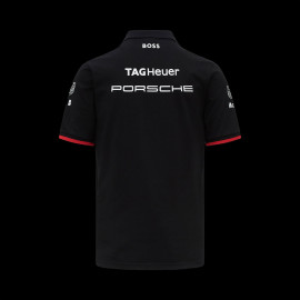 Porsche Polo-Shirt Motorsport BOSS Tag Heuer Black - men