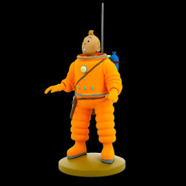 Figurine Tintin Cosmonaut - Explorers on the Moon Resin 12 cm 42186