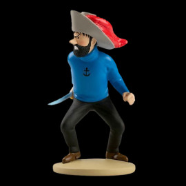 Figurine Captain Haddock Knight - The Secret Of The Unicorn Resin 12 cm 42232