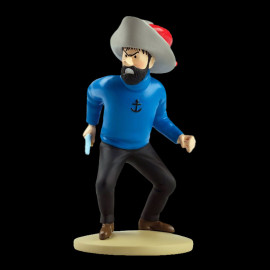 Figurine Captain Haddock Knight - The Secret Of The Unicorn Resin 12 cm 42232