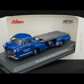 Mercedes - Benz Racing Car Transporter 1955 Wonder Blue 1/43 Schuco 450253800