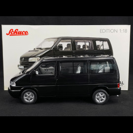 Volkswagen Transporter Bulli T4b Bus Caravelle 1993 Schwarz 1/18 Schuco 450041600