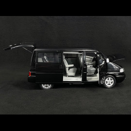 Volkswagen Transporter Bulli T4b Bus Caravelle 1993 Schwarz 1/18 Schuco 450041600