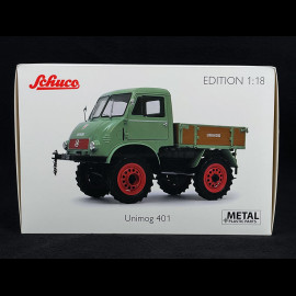 Mercedes - Benz Unimog 401 1955 Hellgrün 1/18 Schuco 450017600