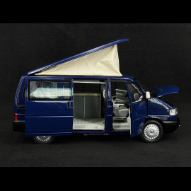 Volkswagen Transporter Bulli T4b Westfalia Camper 1991 Blau 1/18 Schuco 450042100
