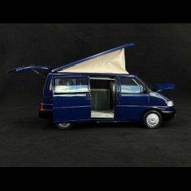 Volkswagen Transporter Bulli T4b Westfalia Camper 1991 Blau 1/18 Schuco 450042100