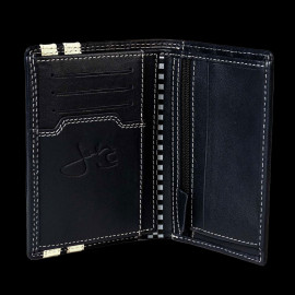 Wallet Jacky Ickx x 24h Le Mans Collection Navy Leather Blue 26977-1000