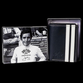Wallet Jacky Ickx x 24h Le Mans Collection Navy Leather Blue 26977-1000