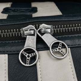 Very Big Leather Bag Jacky Ickx x 24h Le Mans Collection - Navy blue 26976-1000