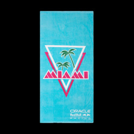 Strandtuch Red Bull Racing GP Miami F1 Hellblau TU4347-BLUE