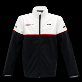 Porsche Motorsport Hugo Boss Softshell Jacket black / white WAP435P0MS - men