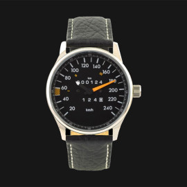 Mercedes-Benz W124 240 km/h speedometer Watch chrome case / chrome dial / white numbers