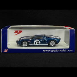 Ford GT40 n° 72 3rd 2000 km Daytona 1965 1/43 Spark US249
