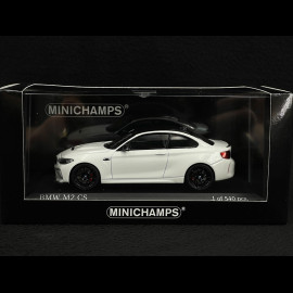 BMW M2 CS 2020 Weiß 1/43 Minichamps 410021021