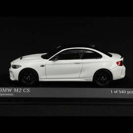 BMW M2 CS 2020 White 1/43 Minichamps 410021021