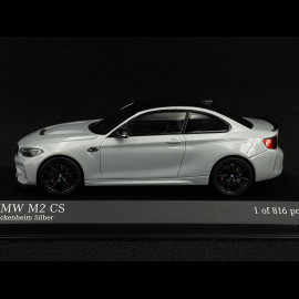 BMW M2 CS F87 2020 Hockenheimsilber 1/43 Minichamps 410021027
