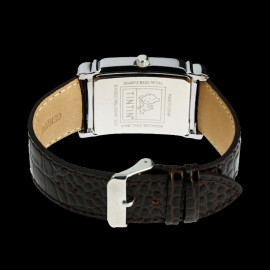 Tim und Struppi Uhr - Porträt Klassischer Vintage Lederband 82409