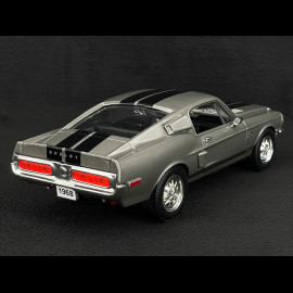 Ford Mustang Shelby GT500 KR 1968 Silver 1/18 Lucky DieCast LDC92168SILVER