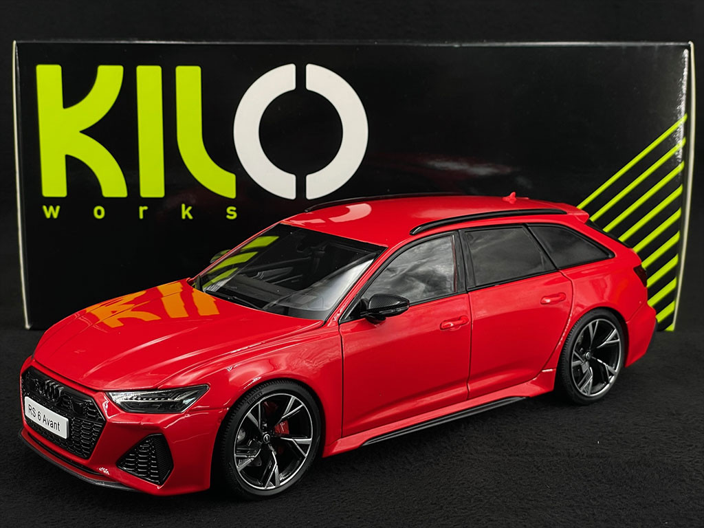 Audi RS6 Avant 2021 Tangorot 1/18 Keng Fai VAKW-0102 - Elfershop
