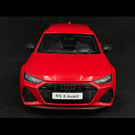 Audi RS6 Avant 2021 Tango Red 1/18 Keng Fai VAKW-0102