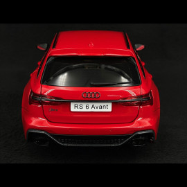 Audi RS6 Avant 2021 Tango Red 1/18 Keng Fai VAKW-0102