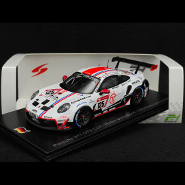 Porsche 911 GT3 Cup Type 992 n° 125 24h Nürburgring 2022 1/43 Spark SG855