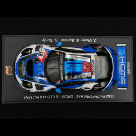 Porsche 911 GT3 R Type 991 n° 18 24h Nürburgring 2022 1/43 Spark SG860