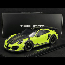 Techart Porsche 911 Turbo S Type 992 GTstreet R 2022 Daphne Green 1/18 TechArt 091.992.118.001