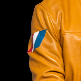 Leather jacket Alpine Collection Yellow 27024-2038 - men