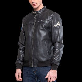 Leather jacket Alpine Collection Black 27024-3046 - men