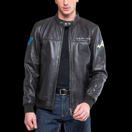 Leather jacket Alpine Collection Black 27024-3046 - men