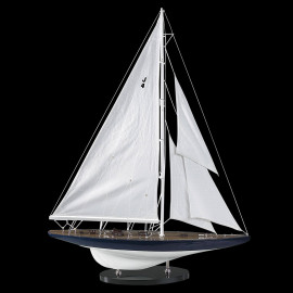 Rainbow Class J 1934 Boat Model America's Cup sailboat 65 cm 1/60 Wood