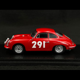 Porsche 356 B T6 Carrera GT N° 291 Rallye Monte Carlo 1963 1/43 Spark S6143