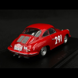 Porsche 356 B T6 Carrera GT N° 291 Rallye Monte Carlo 1963 1/43 Spark S6143