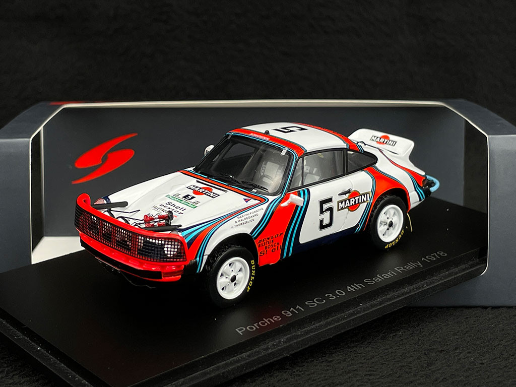 1/43 スパーク ポルシェ Porsche 911SC 3.0 No.5 4th Safari Rally