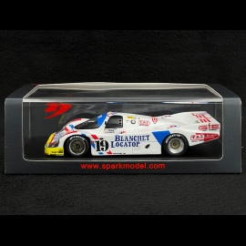 Porsche 956 N° 19 24h Le Mans 1986 1/43 Spark S9870